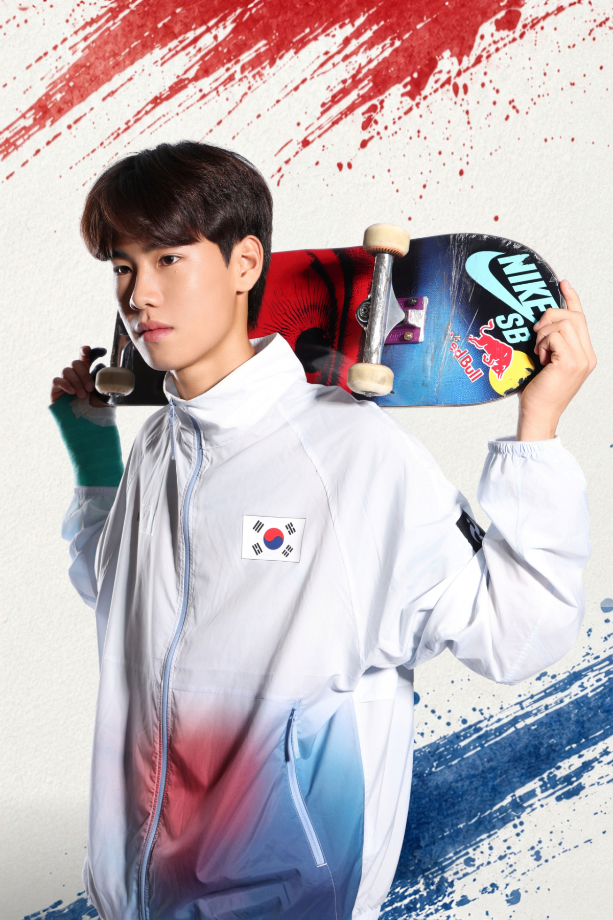 스케이트보드 국가대표 강준이. /사진=대한체육회 제공
