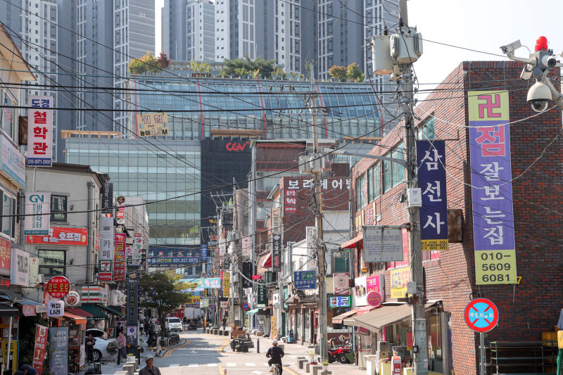 김량장동 133-63번지 거리 모습./사진제공=용인시