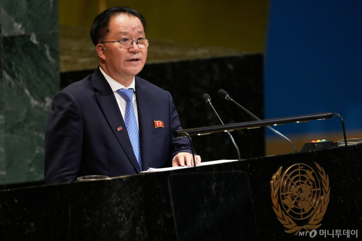 김선경 북한 외무성 부상. /AP=뉴시스