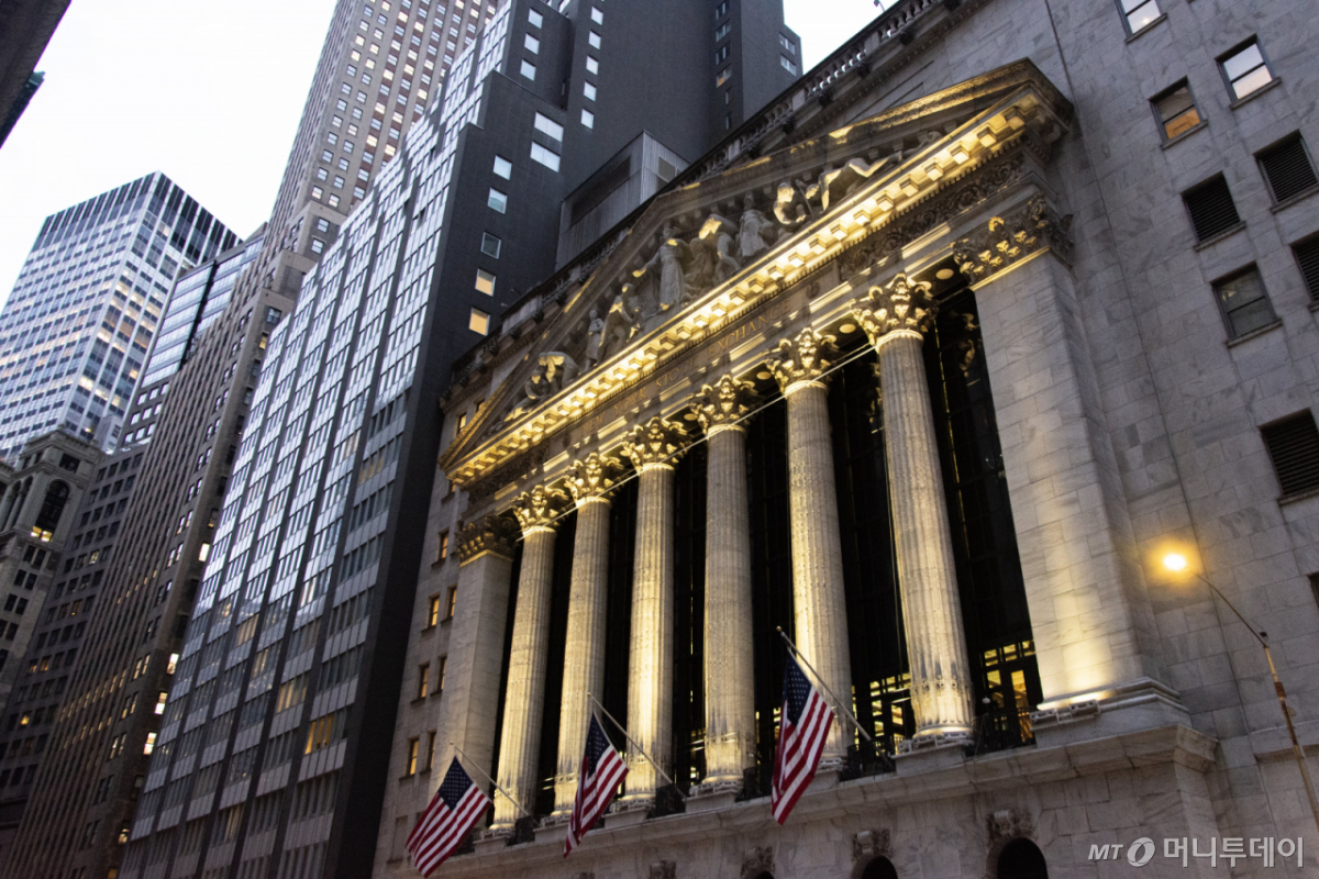 미국 뉴욕증권거래소(NYSE). 2025.11.11. /사진=성시호 shsung@