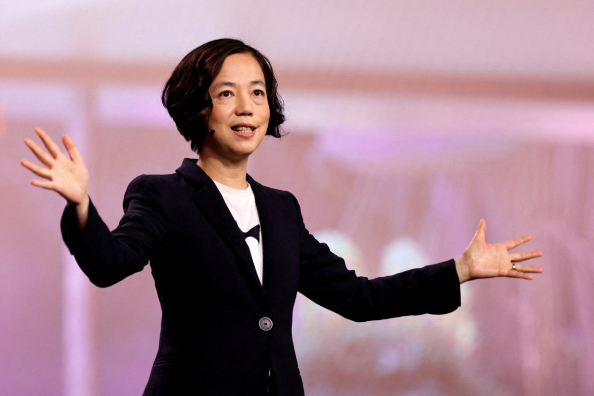 페이페이리 월드랩스 최고경영자(CEO)가 2026년 1월 5일 미국 네바다주 라스베이거스에서 열린 연례 소비자 가전 박람회인 CES 2026에서 AMD 기조연설에서 연설하고 있다. /로이터=뉴스1