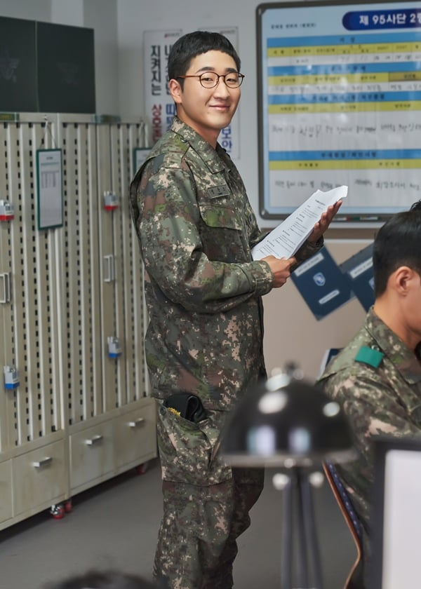 ENA 월화드라마 '신병4 : 사보타주' 성윤모 역의 김현규./사진=KT스튜디오지니