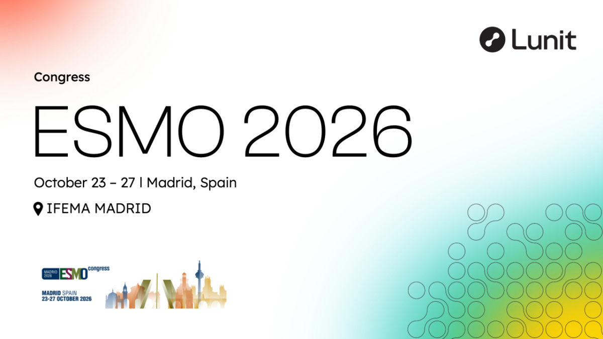 루닛이 이번달 유럽종양학회(ESMO 2026)에 참가한다./사진=루닛