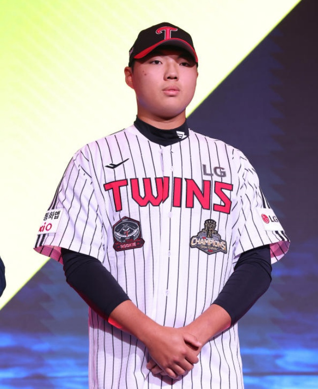 2027 KBO 신인드래프트 1라운드 신인 윤예성. /사진=LG 트윈스 제공