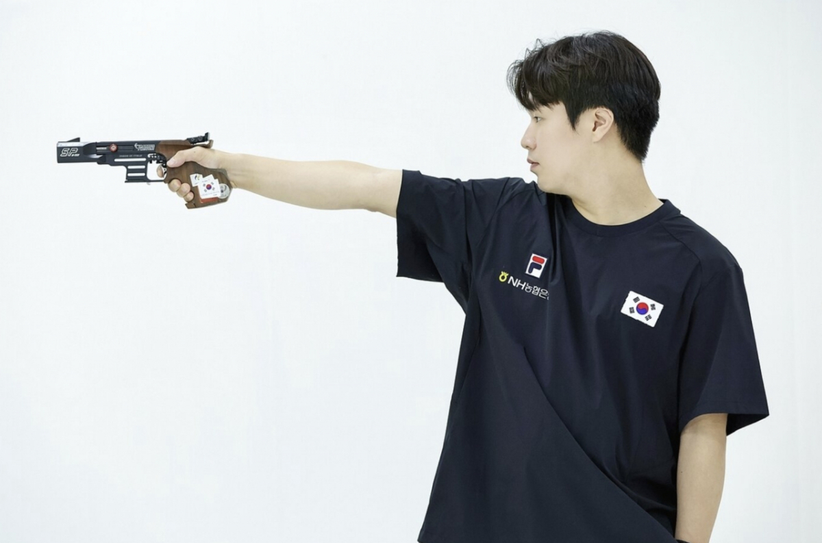 한국 사격 국가대표 이건혁/사진=대한체육회 제공