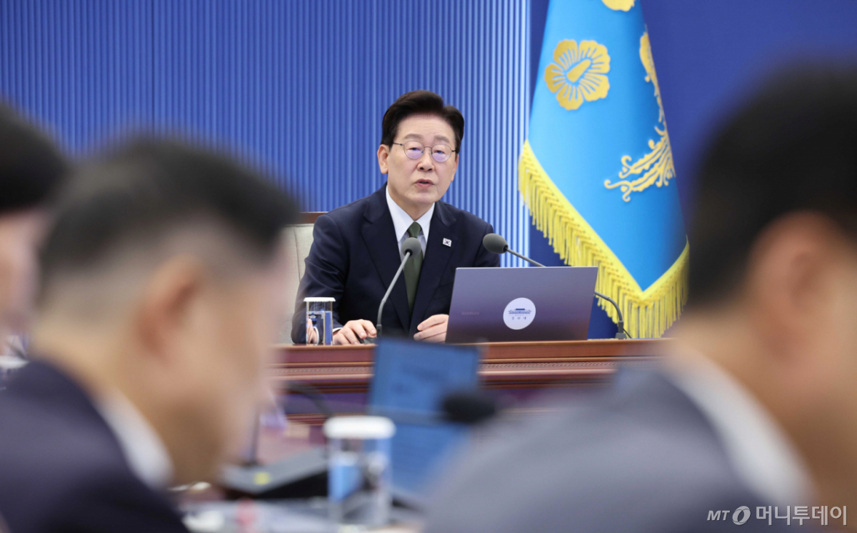 (서울=뉴스1) 이재명 기자 = 이재명 대통령이 1일 청와대에서 열린 수석 보좌관 회의에서 발언을 하고 있다. 2026.10.1/뉴스1 Copyright © 뉴스1. All rights reserved. 무단 전재 및 재배포, AI학습 이용 금지. /사진=(서울=뉴스1) 이재명 기자
