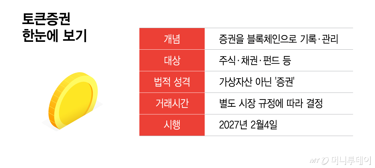 토큰증권 한눈에 보기/그래픽=이지혜