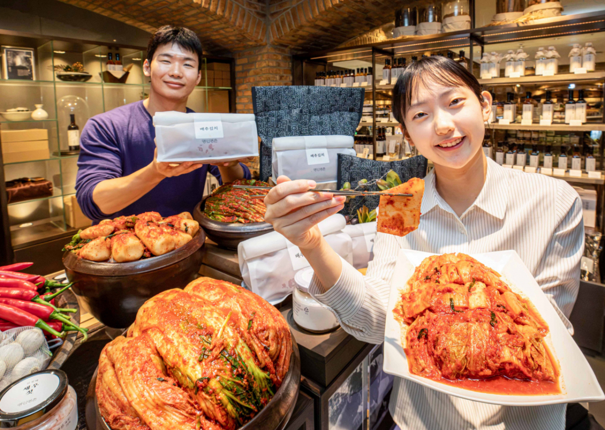 현대백화점 명인명촌 김치. /사진제공=현대백화점.