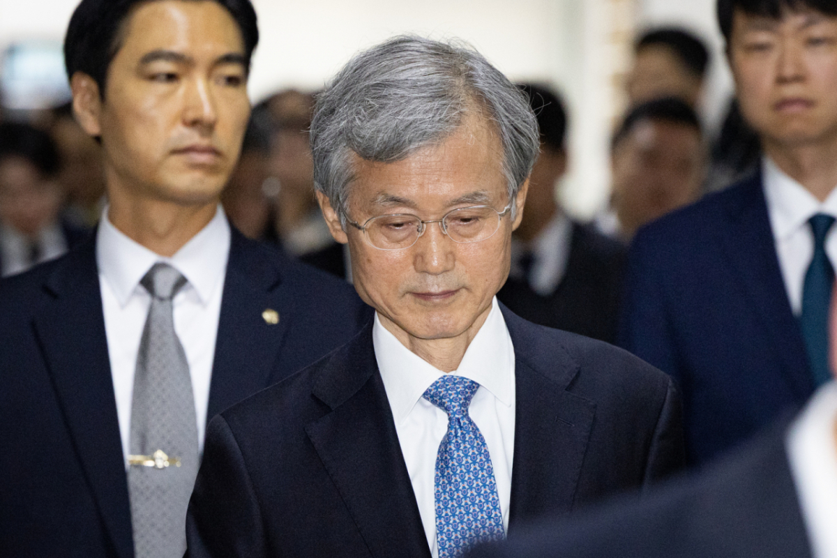 조희대 대법원장이 6일 서울 여의도 국회에서 열린 법제사법위원회의 대법원 등에 대한 국정감사에 출석하고 있다./사진=뉴스1