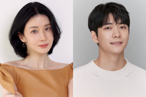 배우 이보영(왼쪽), 강태오 / 사진=제이와이드컴퍼니, 맨오브크리에이션