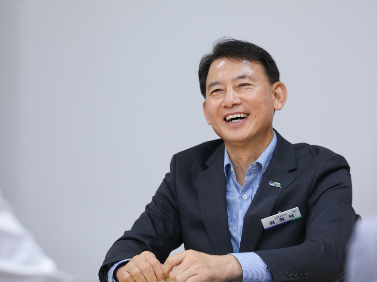 최현덕 남양주시장. /사진제공=남양주시