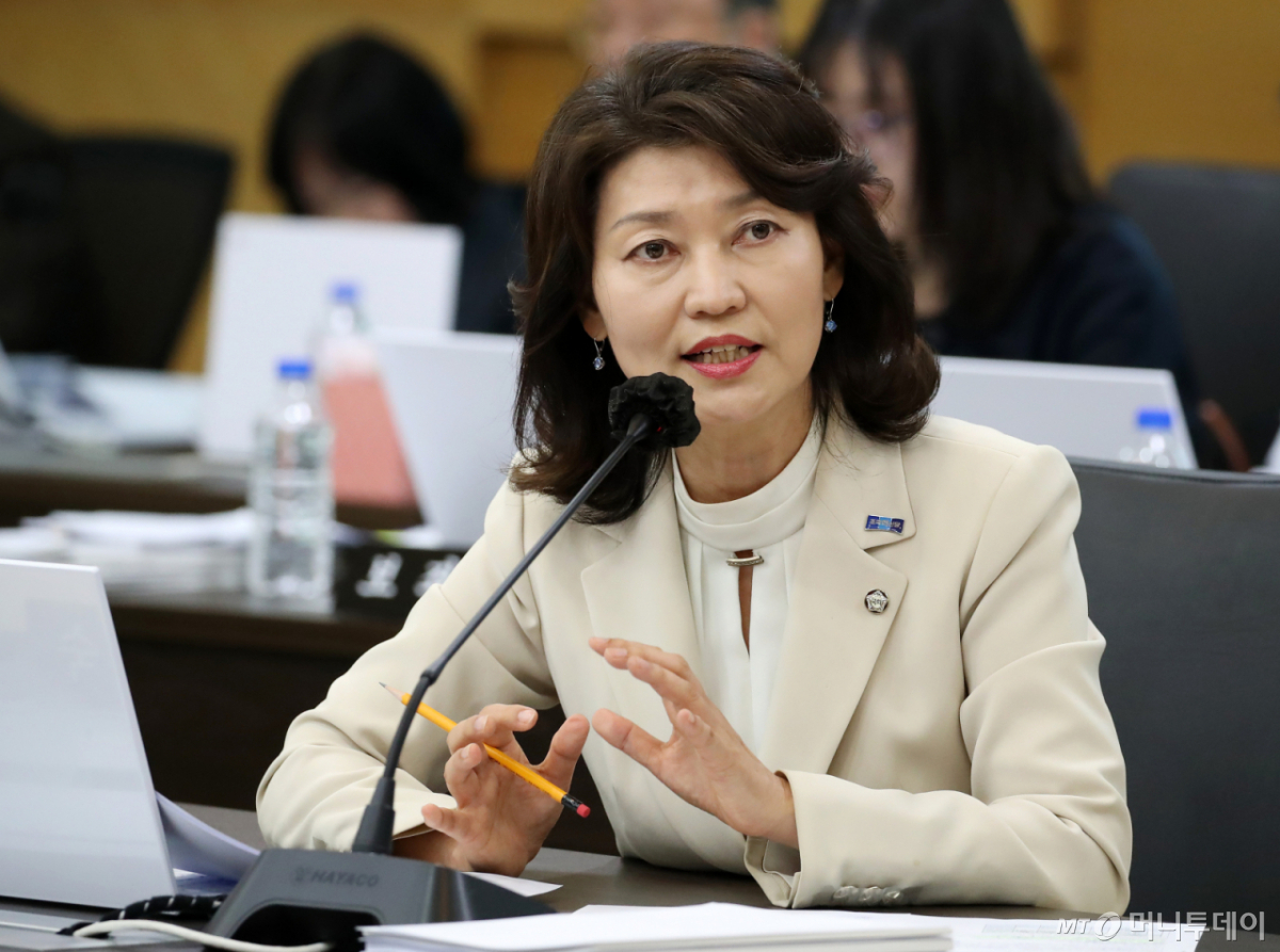 (대구=뉴스1) 공정식 기자 =  조국혁신당 강경숙 의원/사진=(대구=뉴스1) 공정식 기자