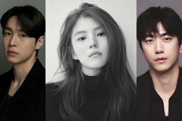 (왼쪽부터) 배우 강유석, 한소희, 성준 / 사진=저스트엔터테인먼트, 모안엔터테인먼트, 9아토엔터테인먼트