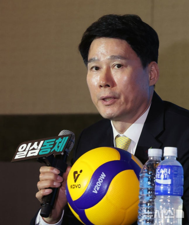 7일 미디어데이에 참석한 강성형 현대건설 감독. /사진=뉴시스