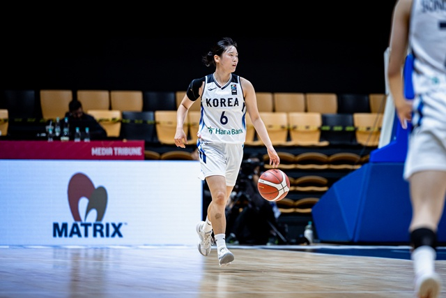 경기에 집중하는 임연서. /사진=대한민국농구협회 제공