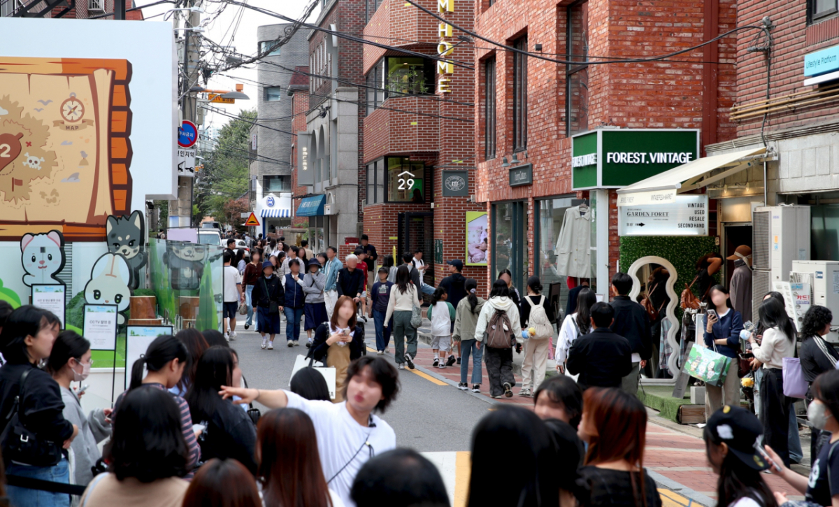 성수동 서울숲길 모습  /사진제공=성동구