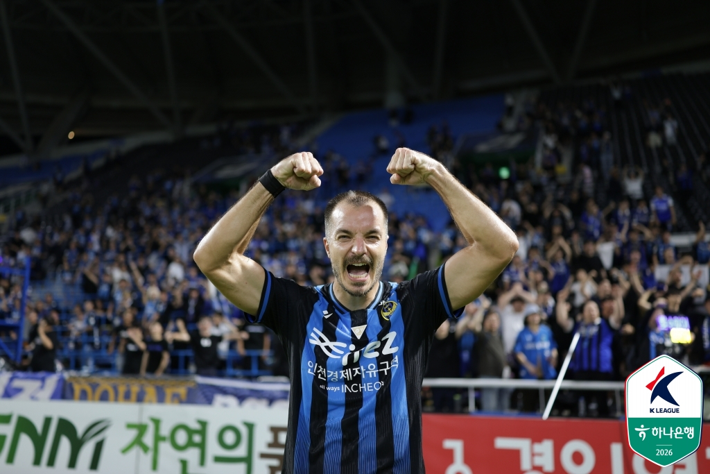 인천 유나이티드 무고사. /사진=한국프로축구연맹 제공