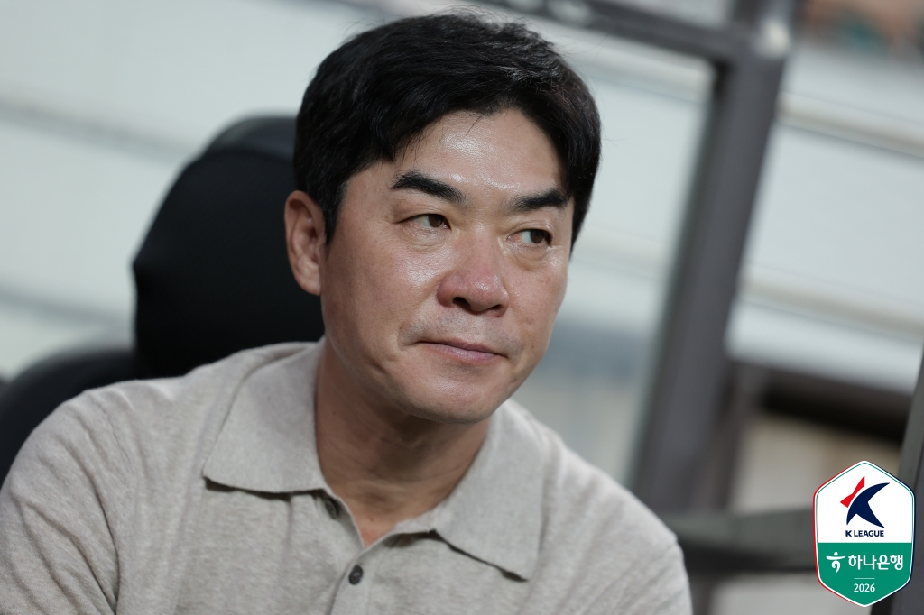 윤정환 인천 유나이티드 감독. /사진=한국프로축구연맹 제공