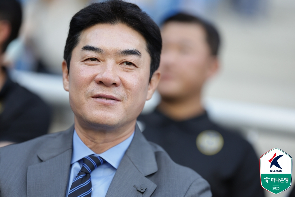윤정환 인천 유나이티드 감독. /사진=한국프로축구연맹 제공