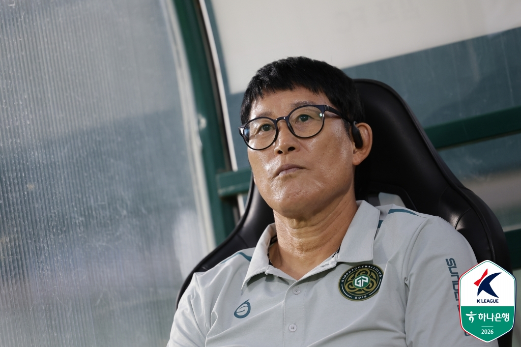 고정운 김포FC 감독. /사진=한국프로축구연맹 제공