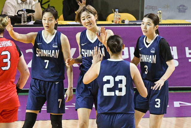 인천 신한은행. /사진=WKBL 제공
