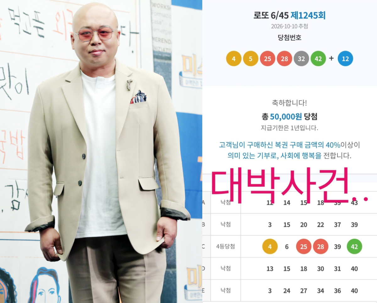 마약 투약으로 실형을 살고 출소한 작곡가 돈스파이크(49·본명 김민수)가 로또에 당첨된 근황을 전했다./ 사진=머니투데이 DB, 돈스파이크 인스타그