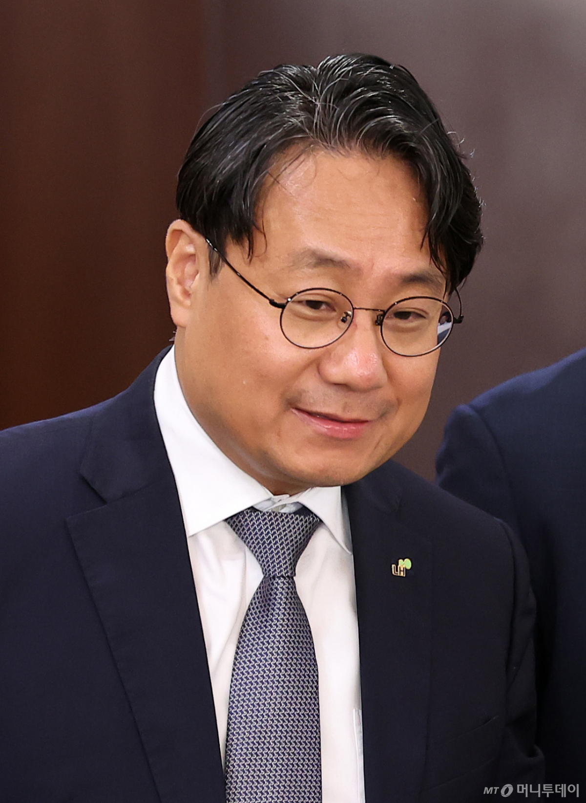 (서울=뉴스1) 김성진 기자 = 이성훈 한국토지주택공사 사장이 30일 서울 종로구 정부서울청사에서 열린 제3차 범부처 주택 신속공급 점검회의에 참석하고 있다. 2026.9.30/뉴스1 Copyright © 뉴스1. All rights reserved. 무단 전재 및 재배포, AI학습 이용 금지. /사진=(서울=뉴스1) 김성진 기자