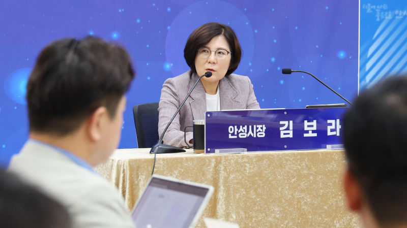 김보라 안성시장./사진제공=안성시