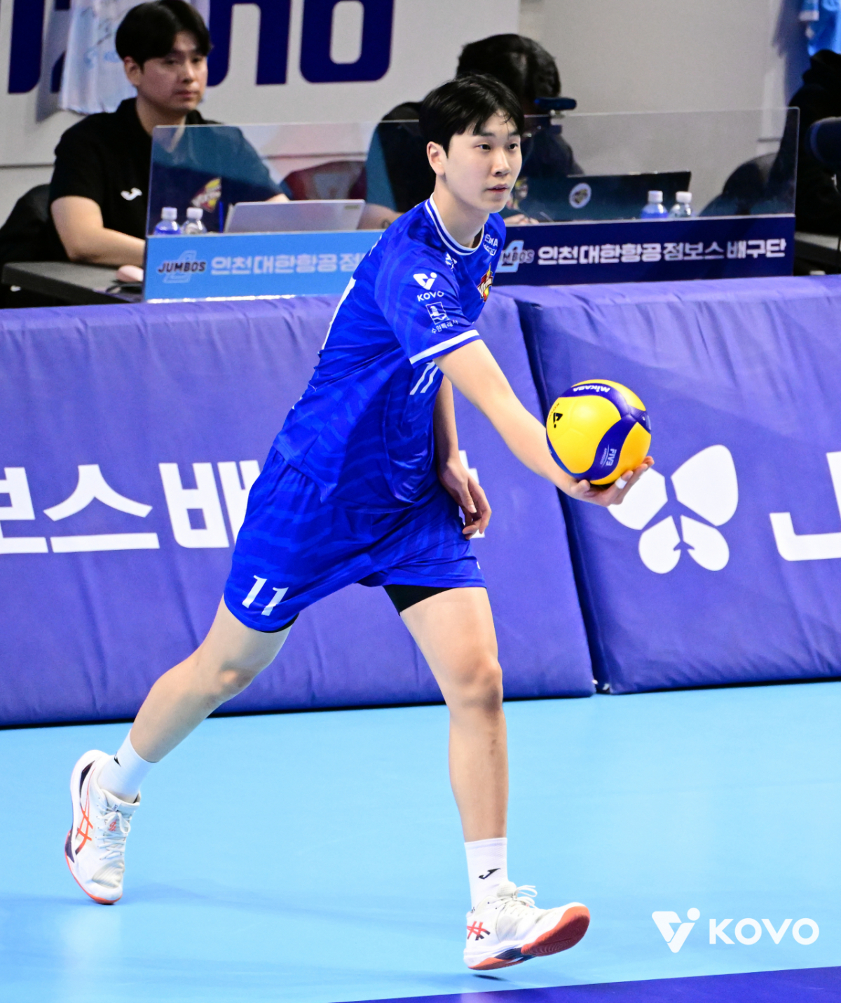 방강호의 경기 모습. /사진=KOVO 제공