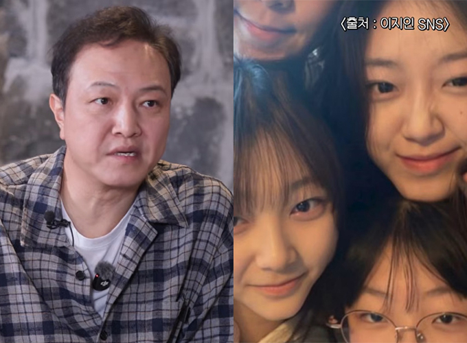 배우 정웅인이 딸들의 근황을 전했다. /사진=유튜브 채널 '짠한형 신동엽' 영상