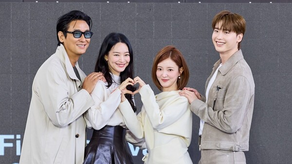 (왼쪽부터) 배우 주지훈, 신민아, 이세영, 이종석 / 사진=월트디즈니 컴퍼니 코리아