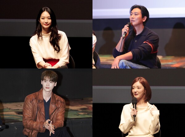 (왼쪽 상단부터 시계방향) 신민아, 주지훈, 이세영, 이종석 / 사진=월트디즈니 컴퍼니 코리아