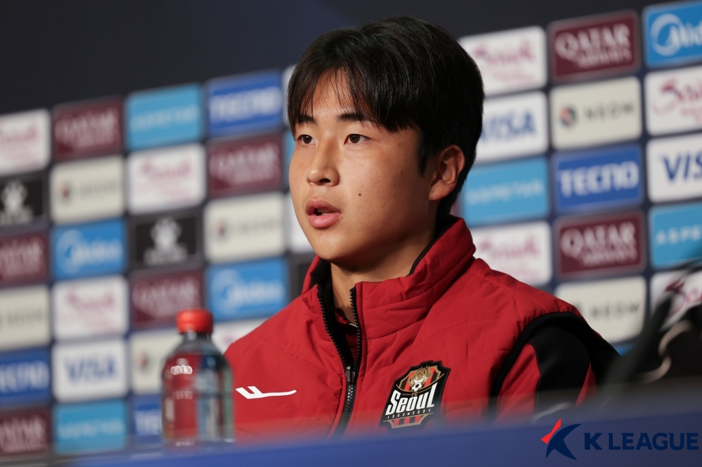 FC서울 공격수 정현우. /사진=한국프로축구연맹 제공