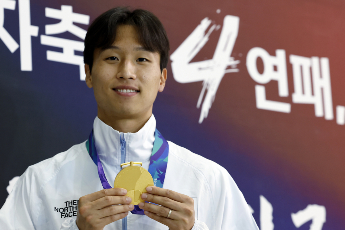 2026 아이치·나고야 아시안게임 남자축구 금메달의 주역 엄지성이 소속팀 복귀 후 충격적인 인종차별을 당했다. 사진은 축구선수 엄지성. /사진=뉴스1