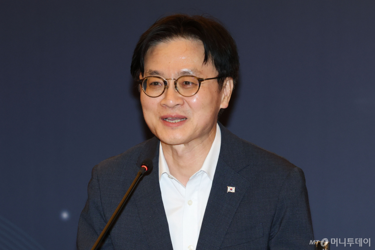 김정관 산업통상부 장관이 13일 오후 서울 중구 대한상공회의소에서 열린 2026년 제6차 산업융합 규제특례심의위원회에서 발언하고 있다. 2026.10.13/뉴스1 Copyright © 뉴스1. All rights reserved. 무단 전재 및 재배포, AI학습 이용 금지.