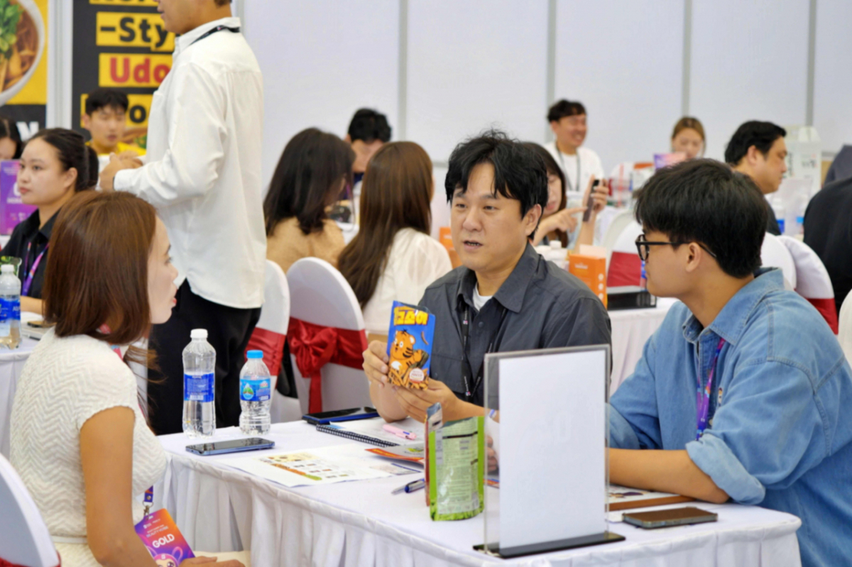 6월19일 롯데마트 '글로벌 브릿지 인 베트남' B2B 수출상담회 현장/사진=롯데마트