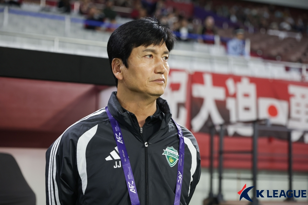 정정용 전북 현대 감독. /사진=한국프로축구연맹 제공