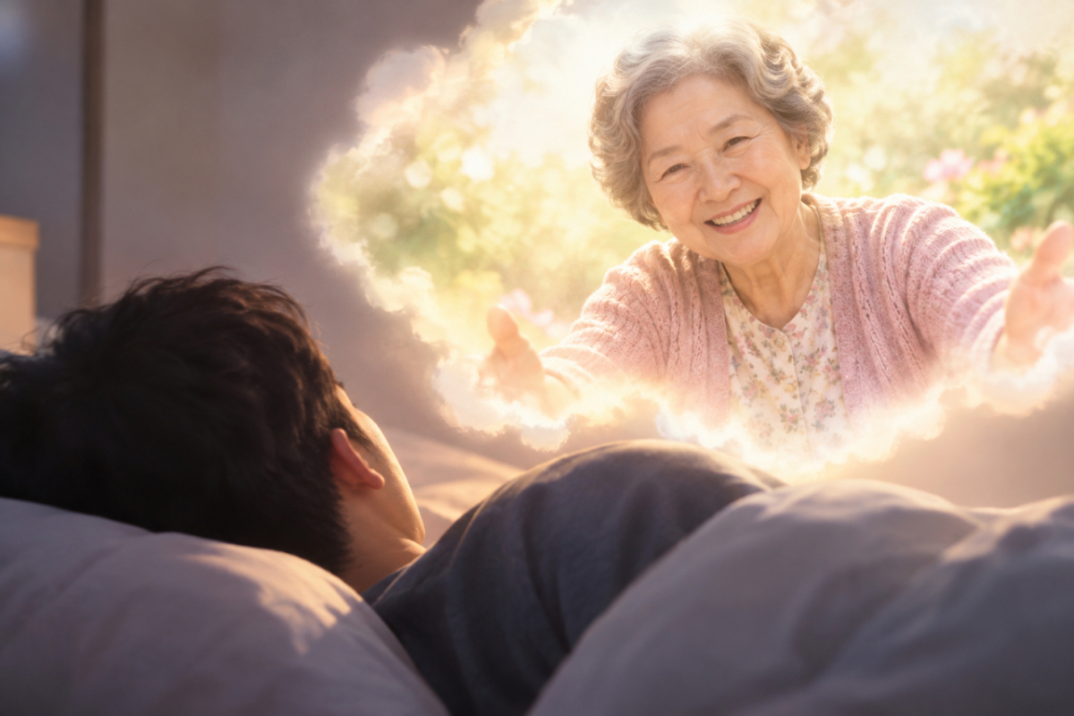 돌아가신 할머니가 건강한 모습으로 나오는 꿈을 꾼 뒤 구매한 복권이 1등과 2등에 모두 당첨된 사연이 전해졌다. 기사 이해를 돕기 위해 AI(인공지능)가 생성한 이미지./사진=챗GPT