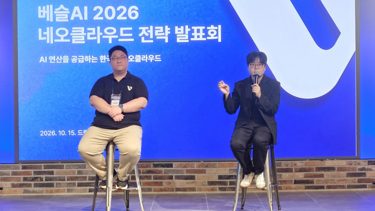 전지환 베슬AI CTO와 안재만 베슬AI 대표 /사진=최태범 기자