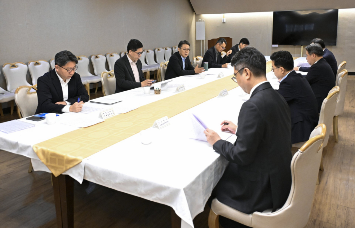 권대영 재정경제부 차관이 10월 16일 정부서울청사에서 열린 '시장상황점검회의'를 주재, 모두발언을 하고 있다 /사진제공=재정경제부