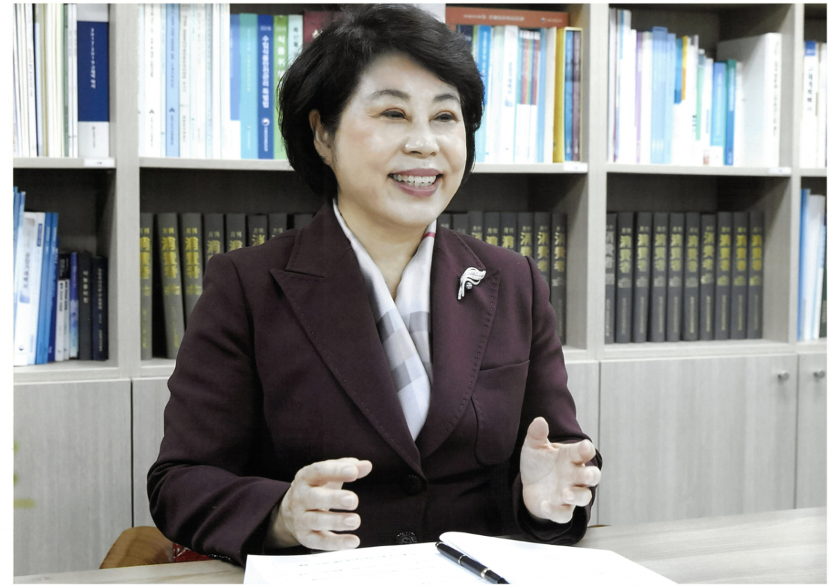 김연화 사단법인 소비자공익네트워크 회장.