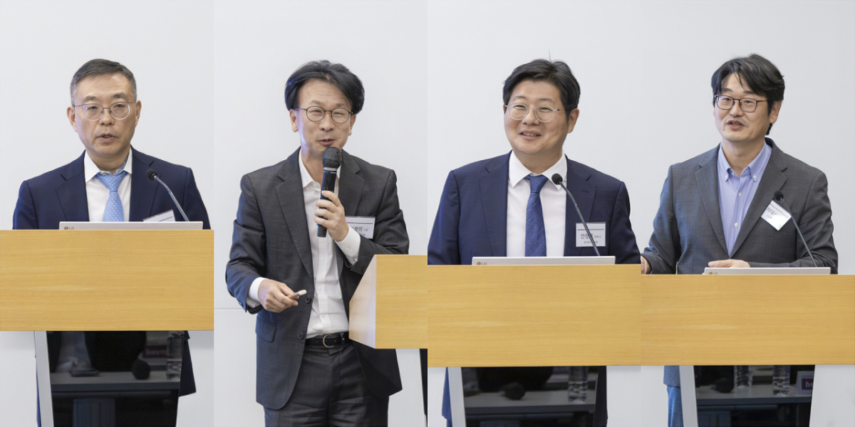 왼쪽부터 이태희 고문, 최광희 고문, 안정호 변호사, 최대선 숭실대학교 교수./사진제공=법무법인 세종