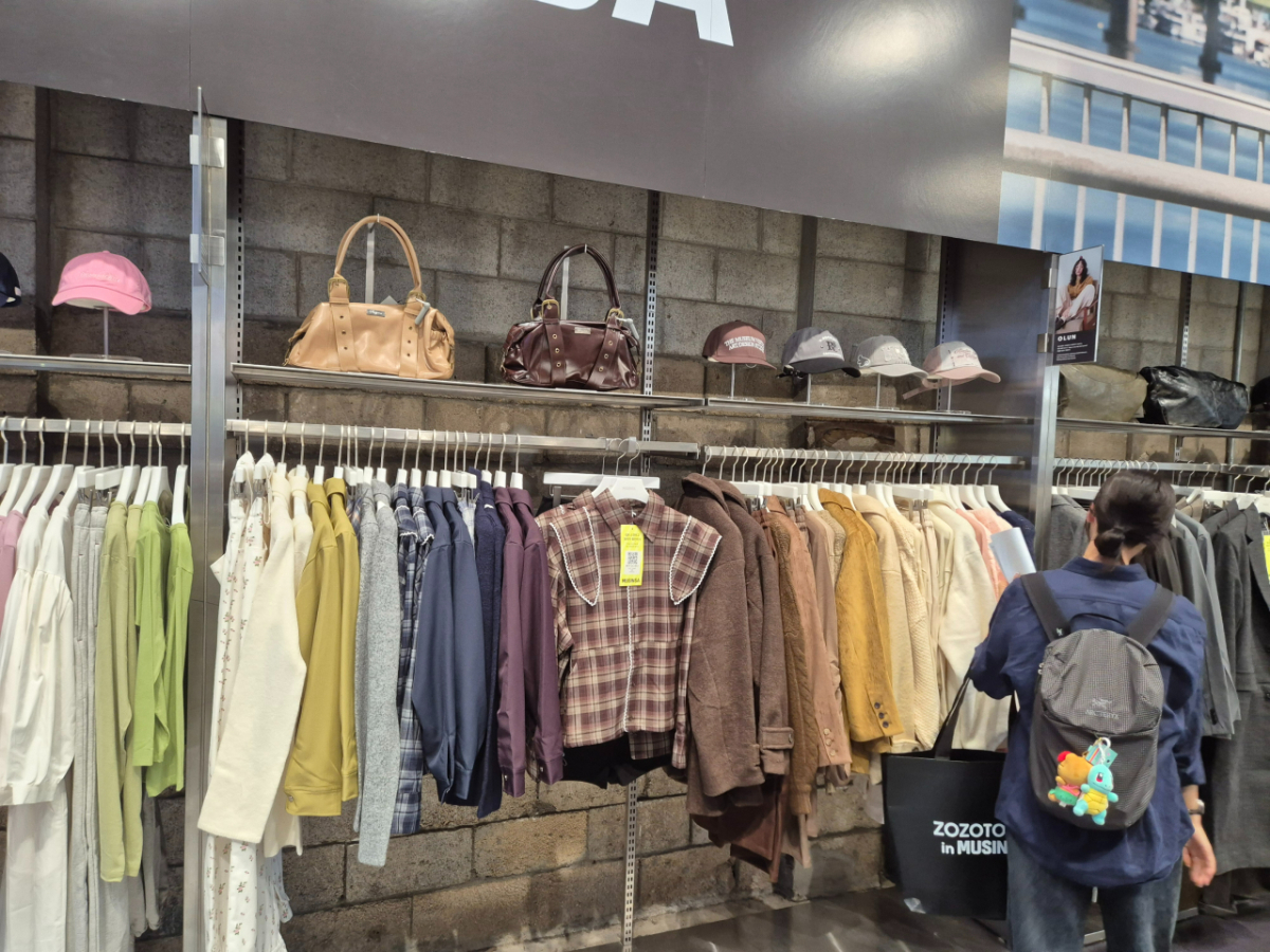 The popup 'ZOZOTOWN in Musinsa' held on the 16th at the Musinsa store in Seongsu-dong, Seongdong-gu, Seoul. /Photo=Reporter Yoo Ye-rim