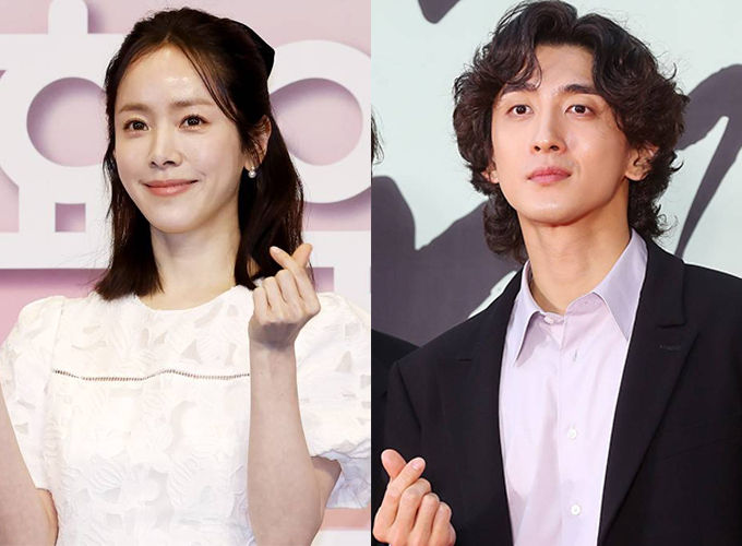 A woman in her 30s, who was sentenced to a fine at the first trial for repeatedly posting threatening and insulting content against actor Han Jimin (photo left), has been confirmed to be the same person who stalked his partner, Choi Jung-hoon of the band Jannabi (right). /Photo=NEWSIS, MoneyToday DB