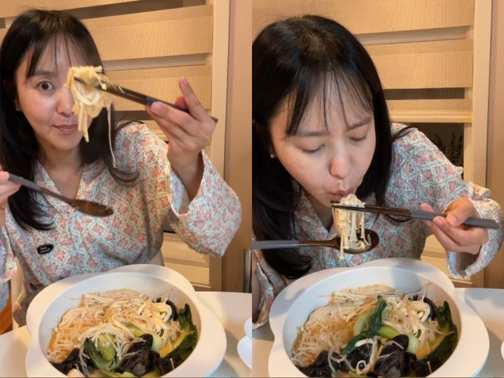 /사진=방송인 박지윤 SNS 화면 갈무리.