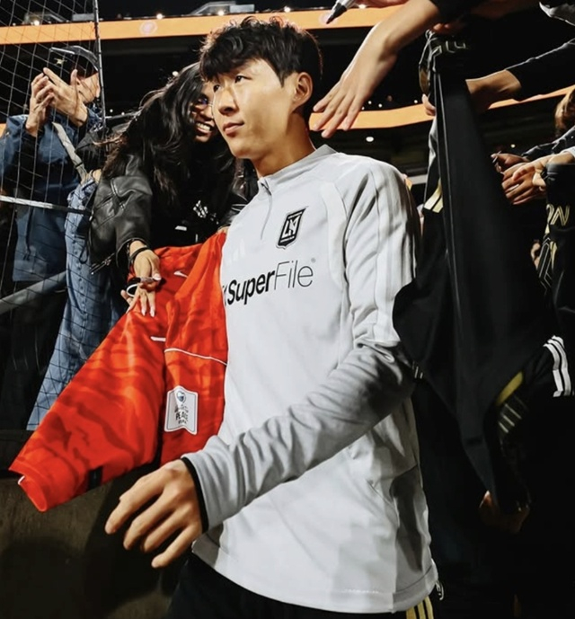 손흥민. /사진=LAFC SNS