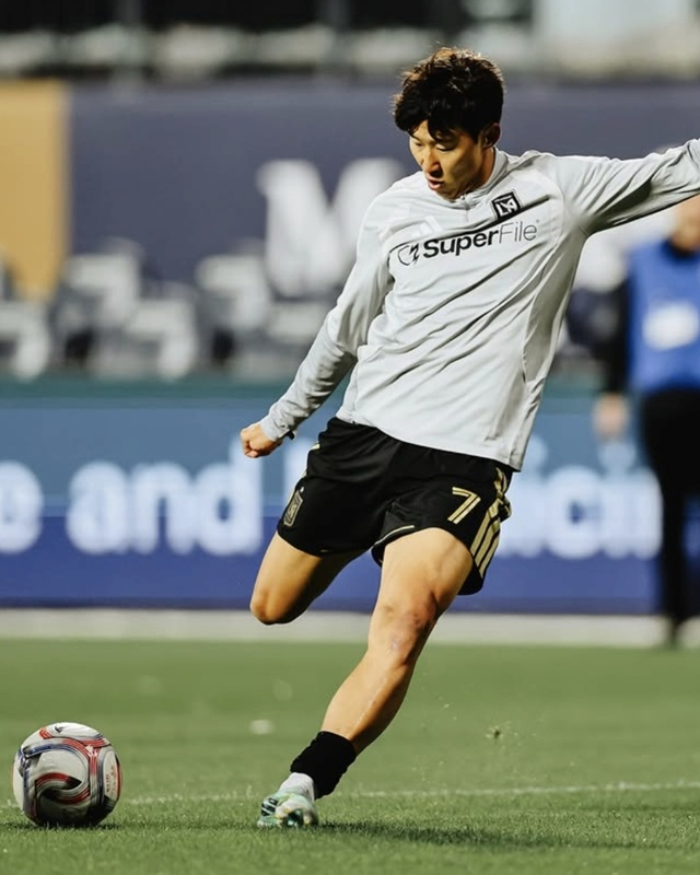손흥민. /사진=LAFC SNS