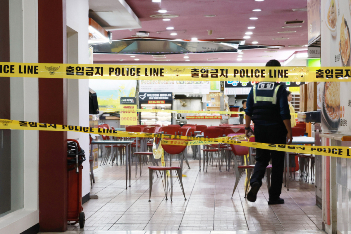 지난 13일 인천 남동구 한 대형 상업시설에서 흉기 난동 사건이 발생했다./사진=뉴스1.