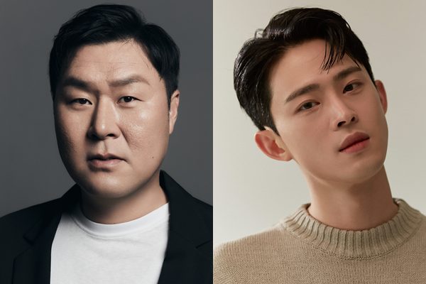 배우 윤경호(왼쪽), 정재광 / 사진=눈컴퍼니, 하이지음스튜디오
