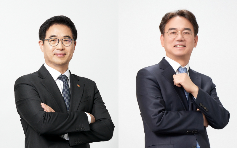 전우종(왼쪽)·정준호 SK증권 대표이사 /사진=SK증권